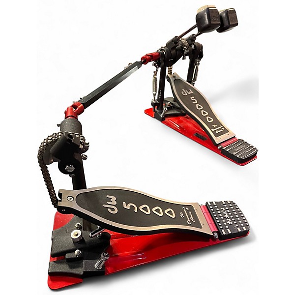 Used DW 5000 Series Double Double Bass Drum Pedal