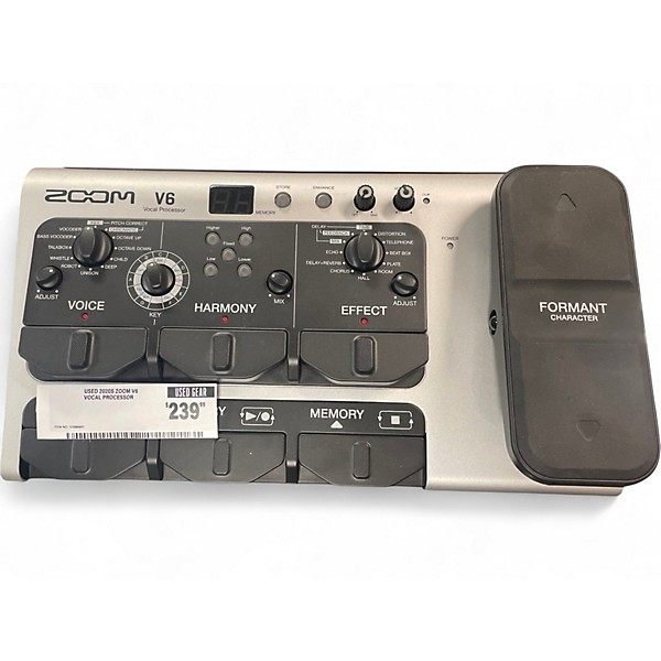 Used 2020s Zoom V6 Vocal Processor