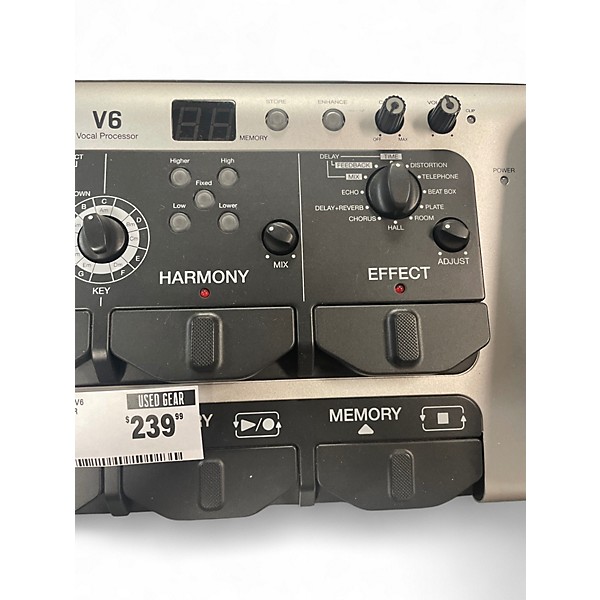 Used 2020s Zoom V6 Vocal Processor