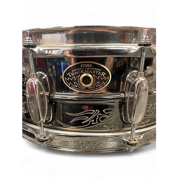 Used TAMA 5X14 Kenny Aronoff Signature Snare Brass Drum