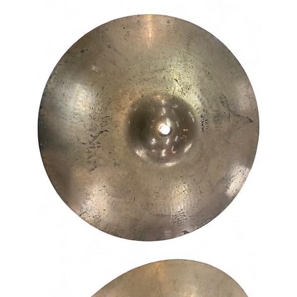 Used Zildjian 14in A Custom Hi Hat Pair Cymbal