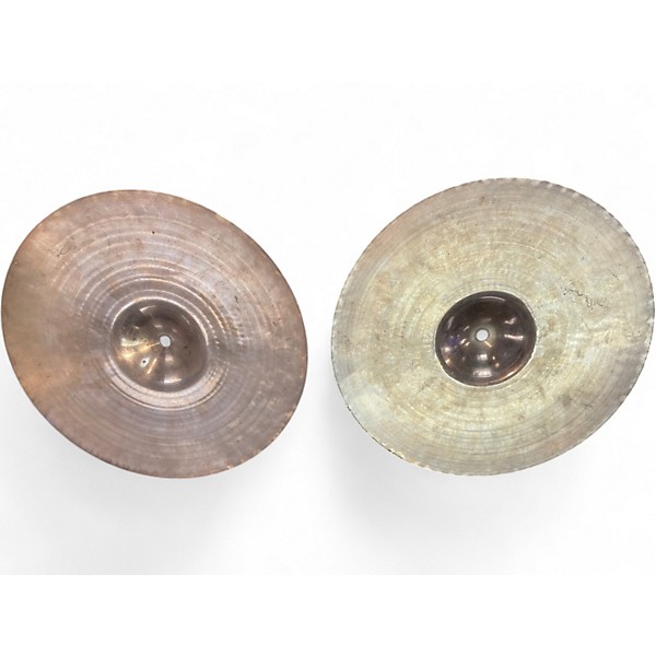 Used Zildjian 14in A Custom Hi Hat Pair Cymbal