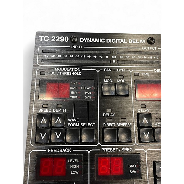 Used TC Electronic TC 2290-DT Dynamic Digital Delay Effects Processor