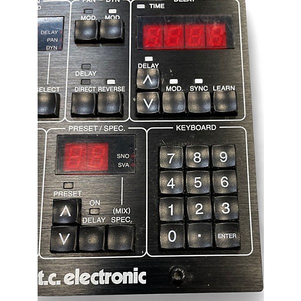 Used TC Electronic TC 2290-DT Dynamic Digital Delay Effects Processor