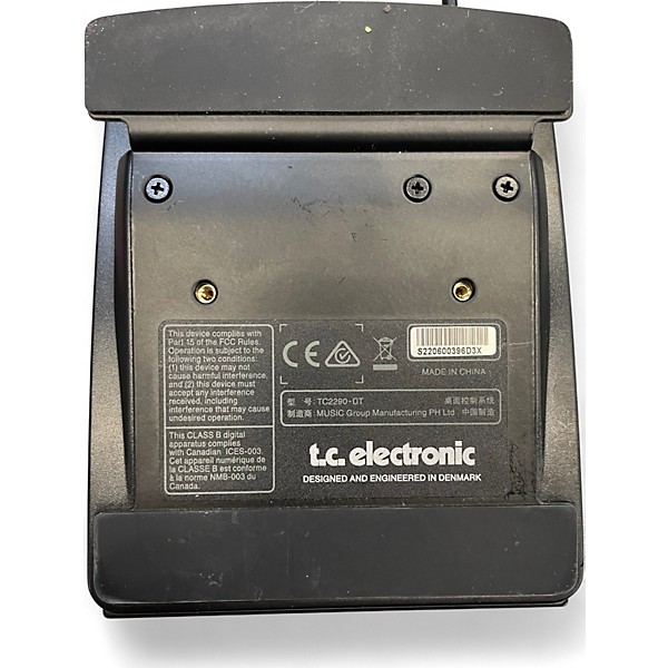 Used TC Electronic TC 2290-DT Dynamic Digital Delay Effects Processor