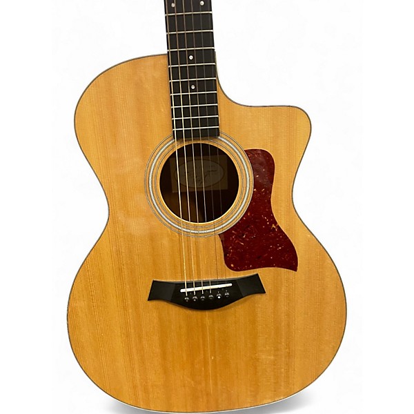 Used Taylor 214CE Koa Natural Acoustic Electric Guitar