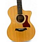 Used Taylor 214CE Koa Natural Acoustic Electric Guitar