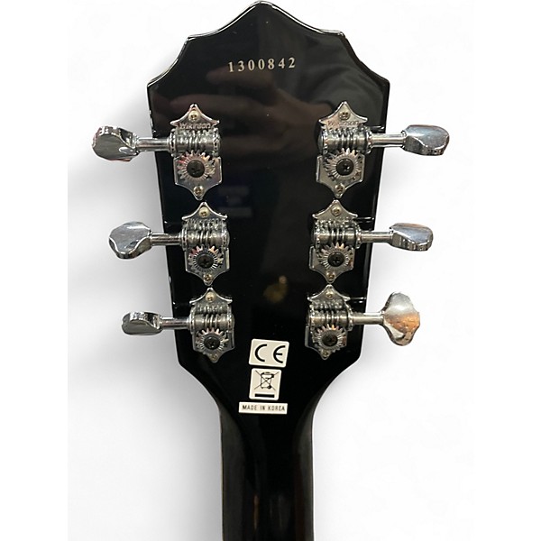 Used Eastwood Airline Tuxedo Black Hollow Body Electric Guitar