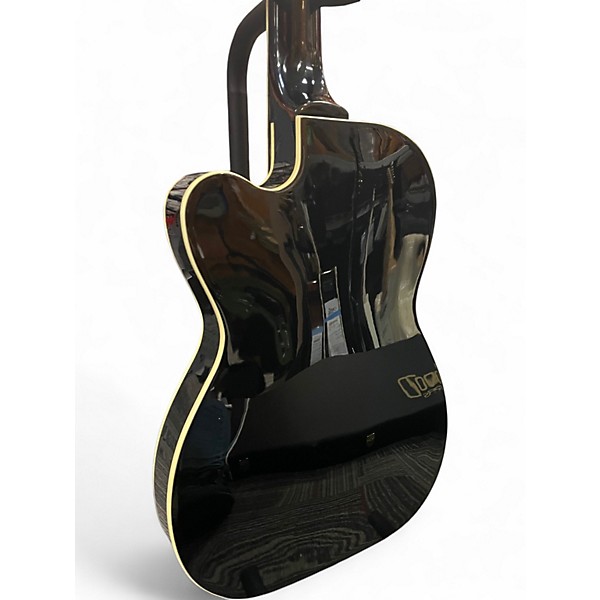 Used Eastwood Airline Tuxedo Black Hollow Body Electric Guitar