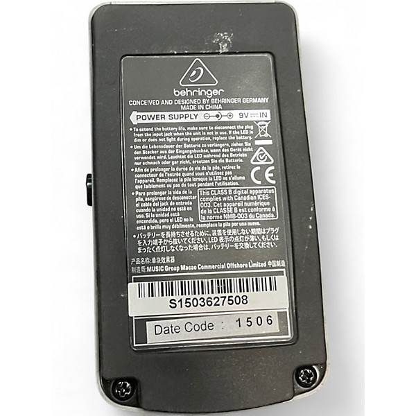 Used Behringer VD400 Vintage Delay Effect Pedal