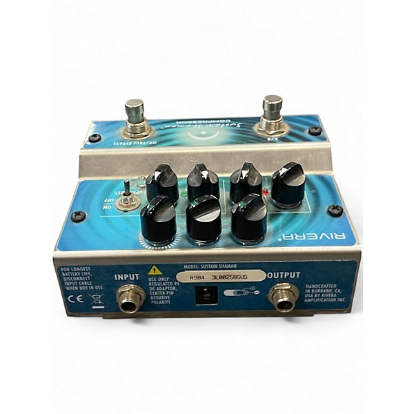 Used Rivera Sustain Shaman Compressor Sustain Effect Pedal