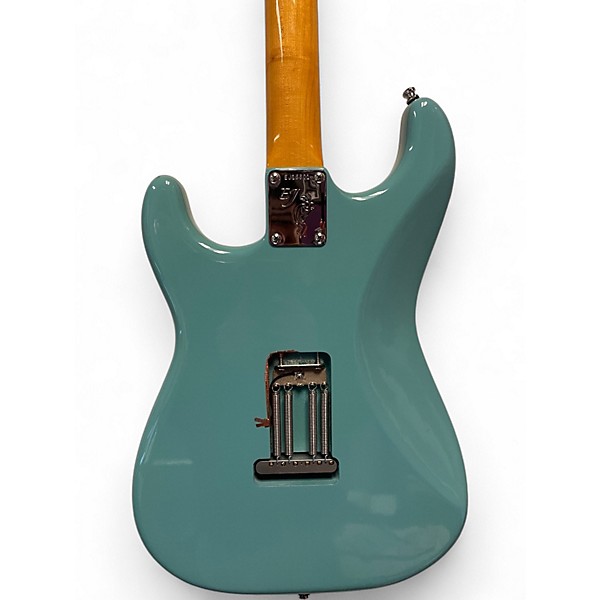 Used Fender Artist Series Eric Johnson Stratocaster Tropical Turquoise Solid Body Electric Guitar