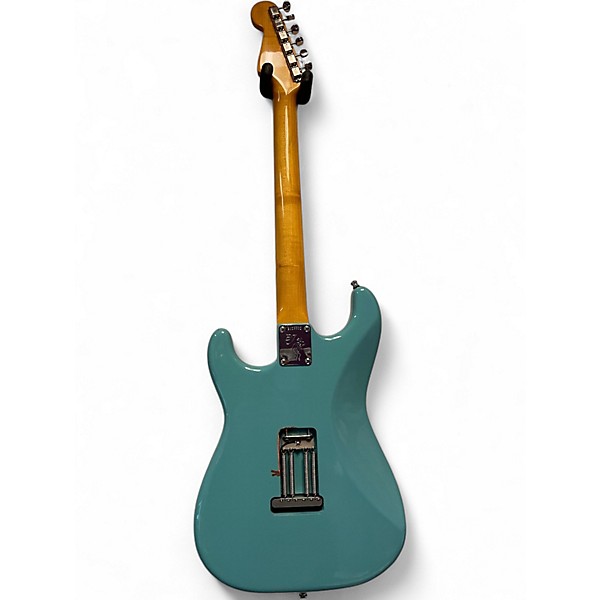 Used Fender Artist Series Eric Johnson Stratocaster Tropical Turquoise Solid Body Electric Guitar
