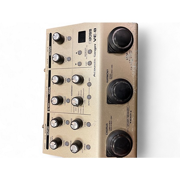 Used BOSS VE8 Acoustic Singer Effect Processor