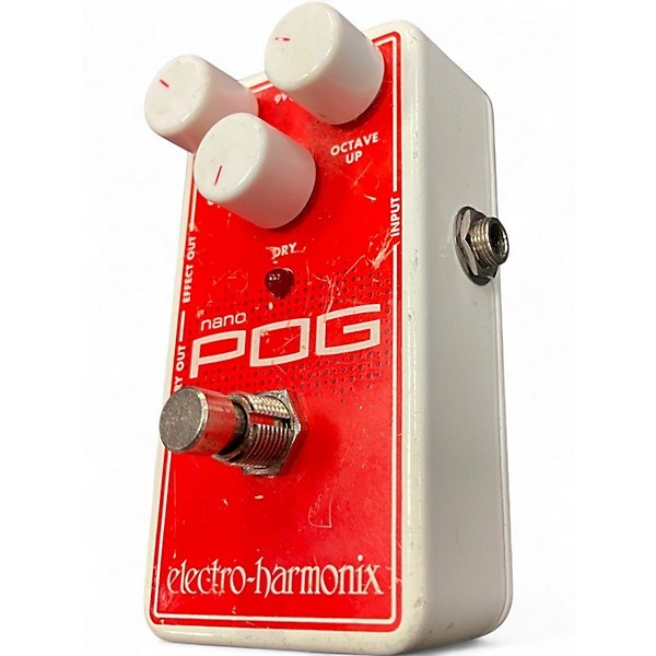 Used Electro-Harmonix Nano POG Polyphonic Octave Generator Effect Pedal