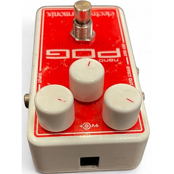 Used Electro-Harmonix Nano POG Polyphonic Octave Generator Effect Pedal