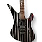 Used Schecter Guitar Research Synyster Gates Signature Standard Black and White Solid Body Electric Guitar