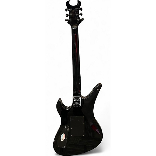 Used Schecter Guitar Research Synyster Gates Signature Standard Black and White Solid Body Electric Guitar