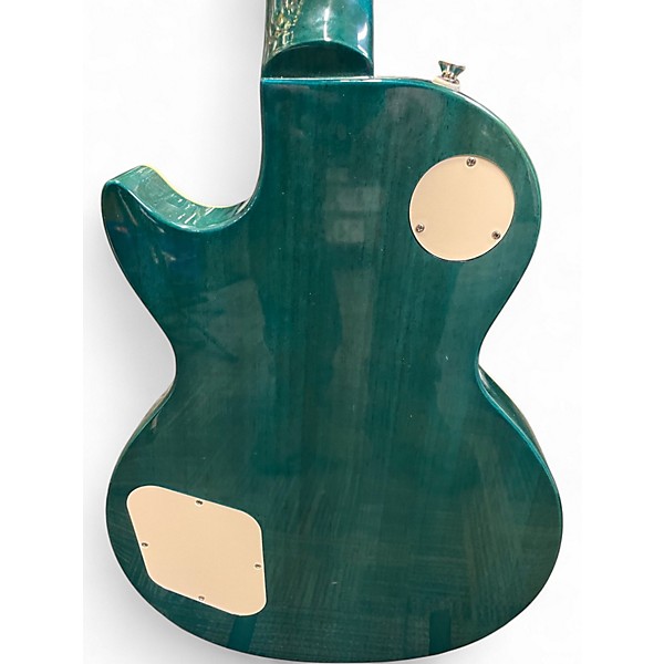 Used Epiphone Les Paul Standard 60s Quilt Ocean Water Perimeter Solid Body Electric Guitar