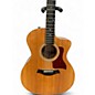Used Taylor 214CE Deluxe Natural Acoustic Electric Guitar thumbnail