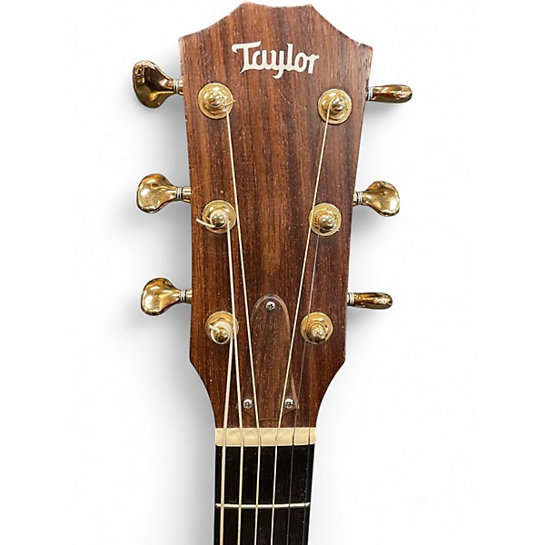 Used Taylor 214CE Deluxe Natural Acoustic Electric Guitar