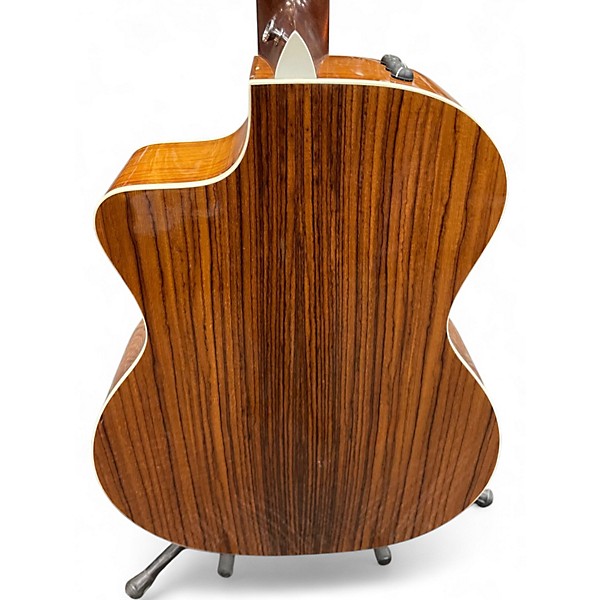 Used Taylor 214CE Deluxe Natural Acoustic Electric Guitar