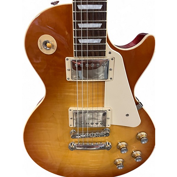 Used 2022 Gibson LPs600ubnh1 Unburst Solid Body Electric Guitar