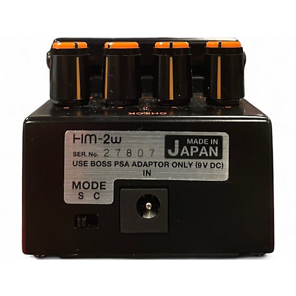 Used BOSS HM-2W Effect Pedal