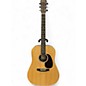Used 2025 Martin DX2E Natural Acoustic Electric Guitar thumbnail