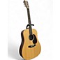 Used 2025 Martin DX2E Natural Acoustic Electric Guitar