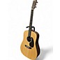 Used 2025 Martin DX2E Natural Acoustic Electric Guitar