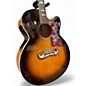 Used Epiphone J-200 ec studio Tobacco Burst Acoustic Electric Guitar