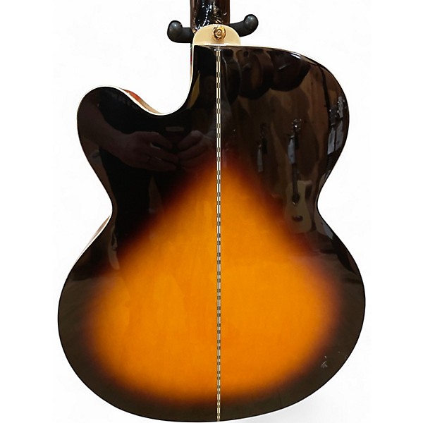 Used Epiphone J-200 ec studio Tobacco Burst Acoustic Electric Guitar