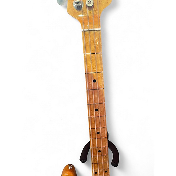 Used 2015 Ernie Ball Music Man Stingray Classic 4 String Natural Electric Bass Guitar
