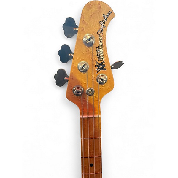 Used 2015 Ernie Ball Music Man Stingray Classic 4 String Natural Electric Bass Guitar