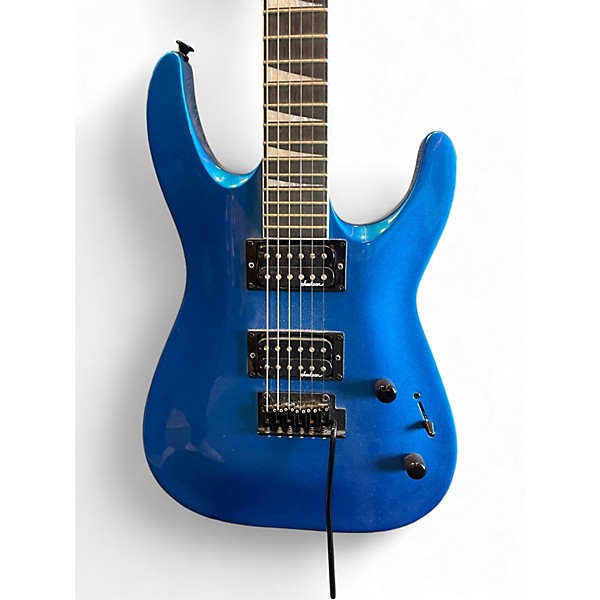 Used Jackson JS22 Dinky Metallic Blue Solid Body Electric Guitar