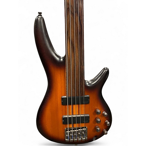 Used Ibanez SRF705 3 Color Sunburst Electric Bass Guitar