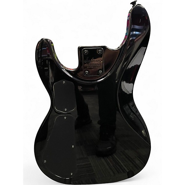 Used Jackson CONCERT  BLACK Electric Bass Guitar