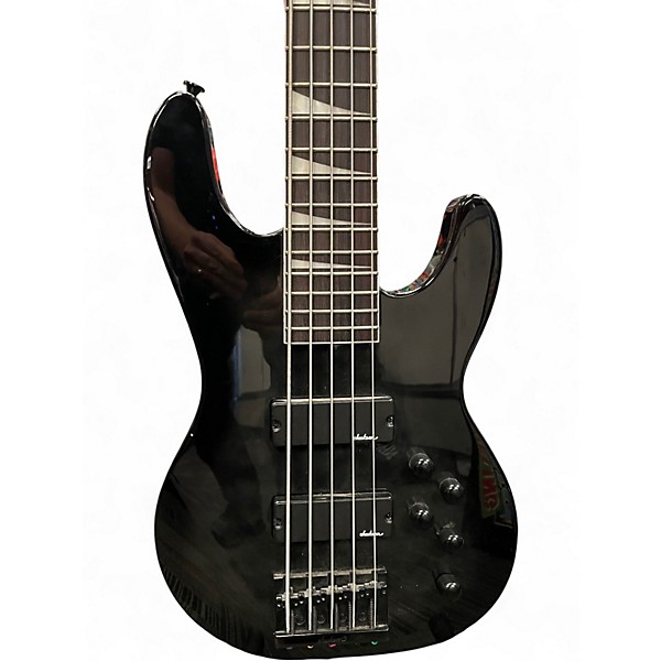 Used Jackson CONCERT  BLACK Electric Bass Guitar