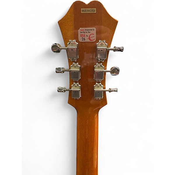 Used Epiphone Casino Natural Hollow Body Electric Guitar