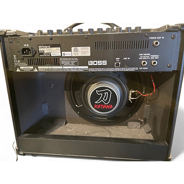 Used BOSS Katana KTN50 MKII 50W 1X12 Guitar Combo Amp