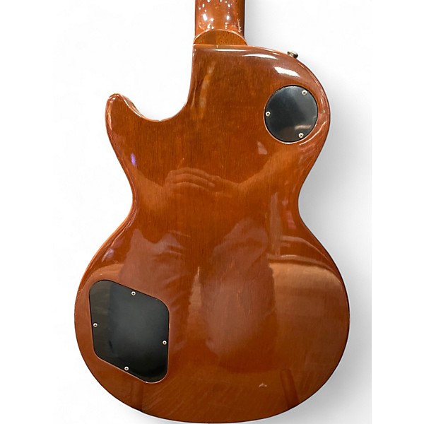 Used Gibson Les Paul Standard Gold Top Solid Body Electric Guitar