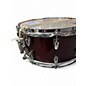 Used Yamaha 14in Birch Custom Absolute Burgundy Drum