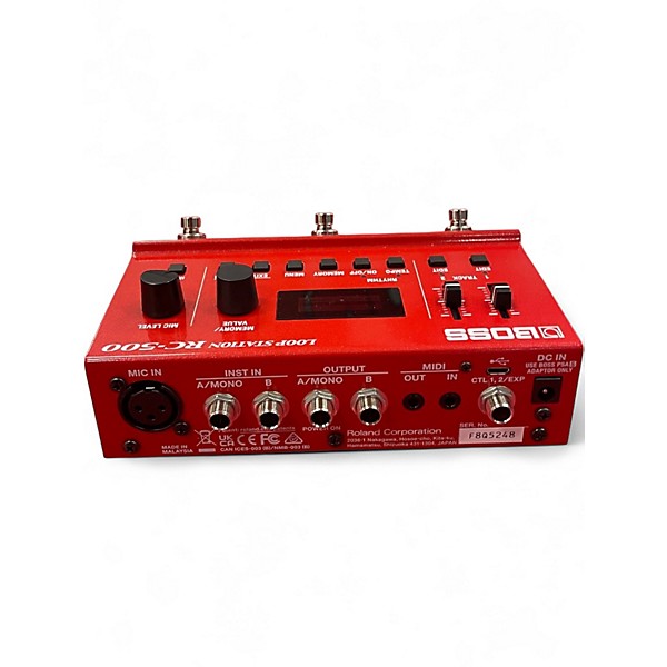 Used BOSS RC500 Loop Station Pedal