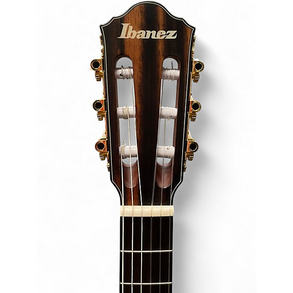 Used Ibanez FRH10N-RGF Rose Gold Classical Acoustic Electric Guitar