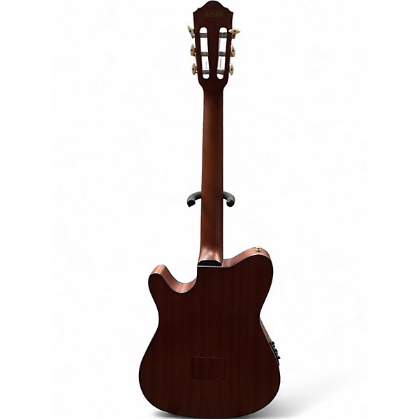 Used Ibanez FRH10N-RGF Rose Gold Classical Acoustic Electric Guitar