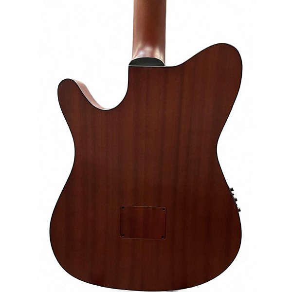 Used Ibanez FRH10N-RGF Rose Gold Classical Acoustic Electric Guitar