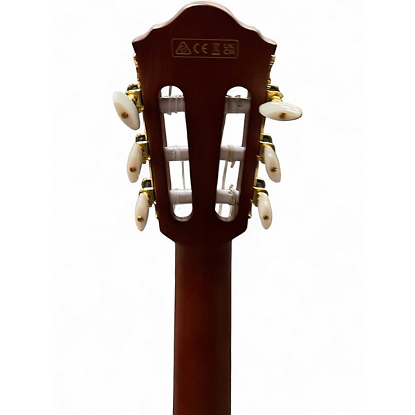 Used Ibanez FRH10N-RGF Rose Gold Classical Acoustic Electric Guitar