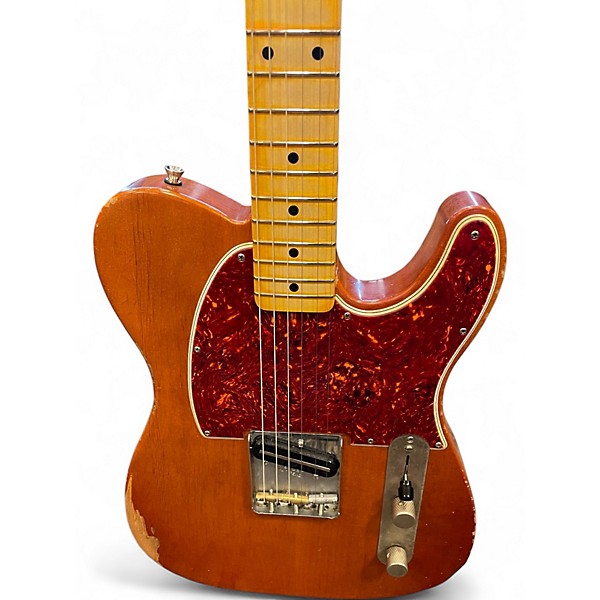 Used Mjt TELECASTER PARTSCASTER ANTIQUE NATURAL RELIC Solid Body Electric Guitar