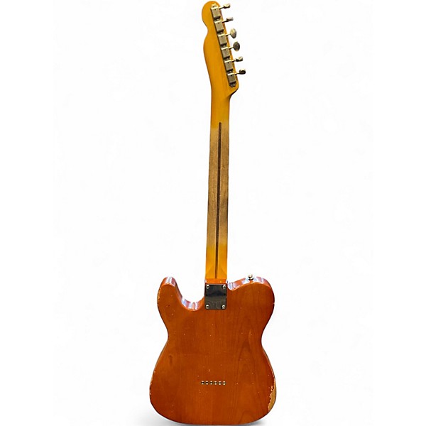 Used Mjt TELECASTER PARTSCASTER ANTIQUE NATURAL RELIC Solid Body Electric Guitar